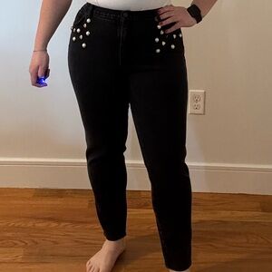 Vintage Cap Ferrat Black Jeans